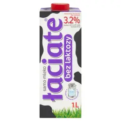 Mleko ŁACIATE 3,2% 1l. bez laktozy (1szt.)