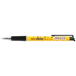 Długopis TOMA w gwiazdki TO-60 automat Sunny 0,7mm - czarny