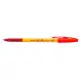 Długopis TOMA w gwiazdki TO-50 Sunny 0,7mm - czerwony