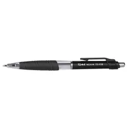 Długopis TOMA MEDIUM 1.0mm czarny  TO-038-487974