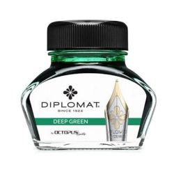 Atrament do piór DIPLOMAT 30ml. - ciemnozielony