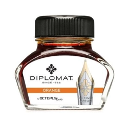 Atrament do piór DIPLOMAT 30ml. - pomarańczowy