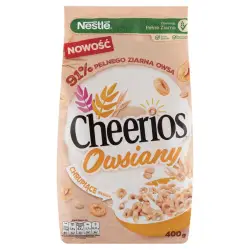 Płatki śniadaniowe NESTLE cheerios oats chrupiące 400g.