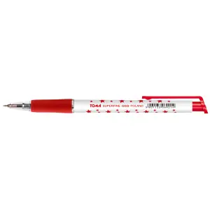 Długopis TOMA S-fine TO-069 - czerwony-234628