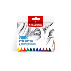 Kredki świecowe HEYKKA Jumbo op.12