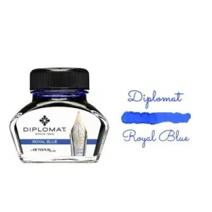 Atrament do piór DIPLOMAT 30ml. - royal blue-168347