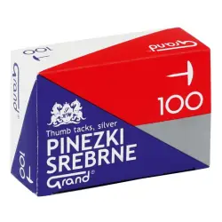 Pinezki GRAND srebrne S100 OPAKOWANIE x 10 110-1391-562186
