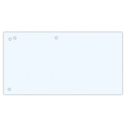 Przekładki OFFICE PRODUCTS karton 1/3 A4 op.100 - białe