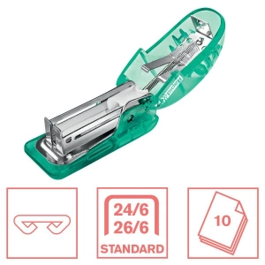 Zszywacz RAPID Mini Colour Breeze F4 do 10k. - zielony 5001326-169176