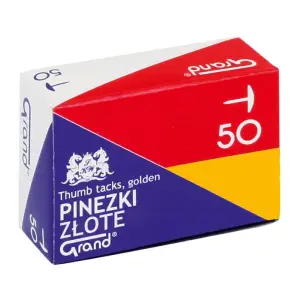 Pinezki GRAND złota G50 OPAKOWANIE x op10 110-1377-427800