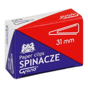 Spinacz GRAND trójkątny 31mm OPAKOWANIE 10 x op.100-169345