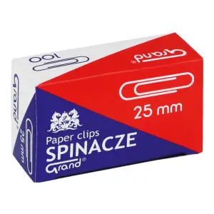 Spinacz GRAND 25mm OPAKOWANIE 10 x op.100 -169353