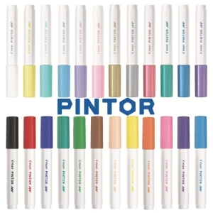 Marker PILOT Pintor M SET FUN mix kpl.6 niebieski, fiolet, różowy,zielony,srebrny-169541