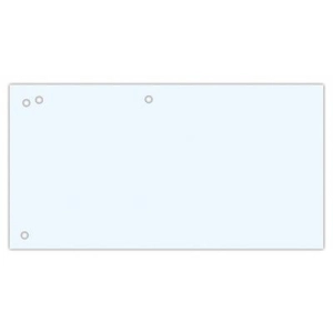Przekładki OFFICE PRODUCTS karton 1/3 A4 op.100 - białe