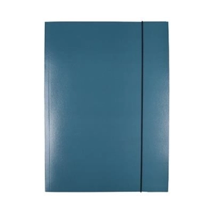 Teczka z gumką A4 OFFICE PRODUCTS Natura karton 300g. 3-skrzydłowa - mix kolorów-169956