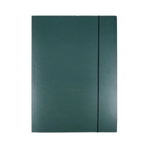 Teczka z gumką A4 OFFICE PRODUCTS Natura karton 300g. 3-skrzydłowa - mix kolorów-169957