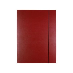 Teczka z gumką A4 OFFICE PRODUCTS Natura karton 300g. 3-skrzydłowa - mix kolorów-169959