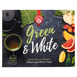 Herbata eksp. TEEKANNE Kolekcja Green & White op.30 kop.