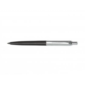 Długopis Q-CONNET PRESTIGE metalowy 0,7mm czarno/srebrny wkład niebieski-175899