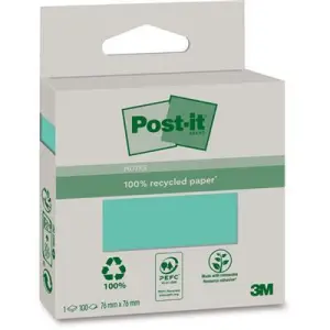Karteczki POST-IT ekologiczne 4 kolory 76x76mm 100 kart.-175982