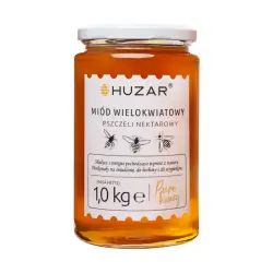 Miód HUZAR 1kg. - wielokwiatowy