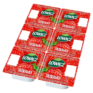 Dżem ŁOWICZ 25g. op.30 - truskawka