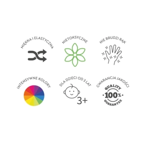 Plastelina OXFORD 10 kolorów-176975
