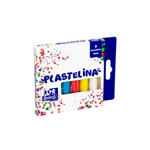 Plastelina OXFORD 6 kolorów