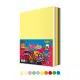 Papier xero kolor PASTELLO A4 80g. mix 5 kolorów pastel/intesn op.500 PAS-7696