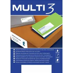 Etykiety MULTI 3 105x37mm op.100 AP4708-625153