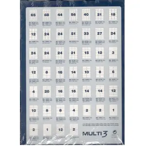 Etykiety MULTI 3 105x29mm (20) op.100 AP10502-178400