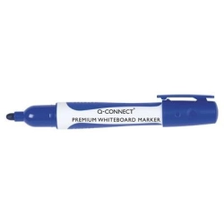 Marker Q-CONNECT Premium do tablic okrągły 2-3mm zawieszka - niebieski