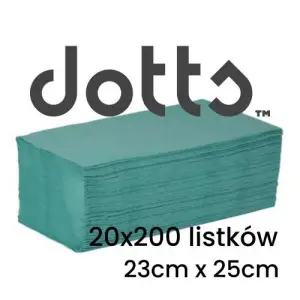 Ręcznik składany ZZ DOTTS makulatura 4000 listków - zielony-179448
