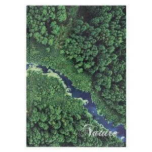 Zeszyt brulion OFFICE PRODUCTS Nature A5 96 kartek - linnia-179639