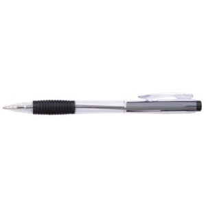 Długopis OFFICE PRODUCTS automatyczny 0,7mm zawieszka - czarny