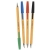 Długopis Q-CONNET z wymiennym wkładem 0,4mm zawieszka - niebieski-179679