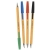 Długopis Q-CONNET z wymiennym wkładem 0,4mm zawieszka - czarny-179687