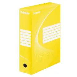 Pudło archiw. ESSELTE BOX 100mm - żółte-18156