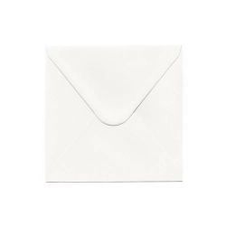 Koperty GALERIA PAPIERU 160x160 150g. op.10 Gładki biały