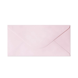 Koperty GALERIA PAPIERU DL 130g. op.10 Gładki różowy satynowany