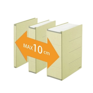 Segregator teczka skoroszytowa PLUS Corporation ZERO MAX A4 - beżowa-182309