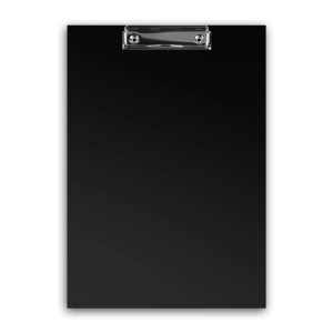 Podkładka z klipem clipboard PENMATE A4 deska lakierowana - czarna
