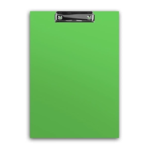 Podkładka z klipem clipboard PENMATE A4 deska lakierowana - zielona jasna