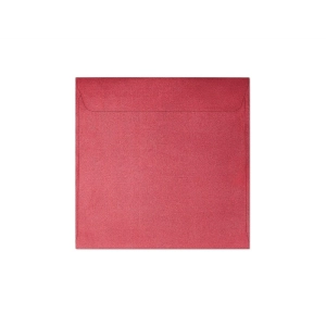 Koperty GALERIA PAPIERU 145x145mm op.10 120g. Pearl - czerwona