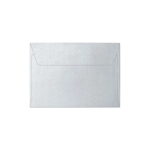 Koperty GALERIA PAPIERU C6 op.10 Pearl srebrny 120g.