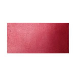 Koperty GALERIA PAPIERU DL 120g. op.10 Pearl - czerwony