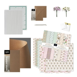 Papier scrapbooking GP Retro Inspiracje-zestaw 305x305mm op.8szt 200g/m2-642378