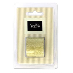 Taśma samop. GP brokat 15mmx3mb op.2 złoto 254000-329045