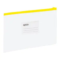 Koperta na suwak GRAND A5 EC007B  120-1471 - żółta