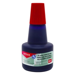 Tusz do pieczątek OFFICE PRODUCTS metalowych olejowy 30ml. - czerwony